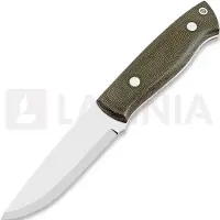 Brisa Trapper 95 puukko, N690 Scandi, vihreä