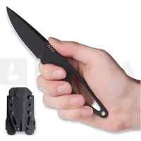 ANV Knives P100 - Sleipner Cerakote - Skeleton veitsi