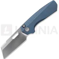 Vosteed Nip-L - Satin & Brushed - Titanium kääntöveitsi, sininen