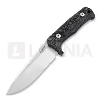 Lionsteel T5 - Satin - Micarta Black puukko