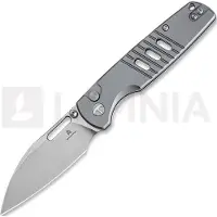 Bestechman Vector - Stonewash - Aluminium kääntöveitsi, harmaa