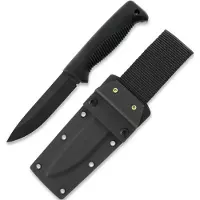 Peltonen Knives Peltonen M07K PTFE Ranger Puukko Teflon with Kydex Sheath - Black