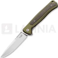 Lionsteel Skinny Aluminum S/W kääntöveitsi, Green
