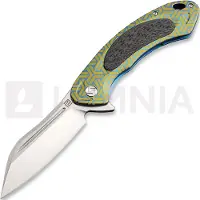 Artisan Cutlery Eterno Framelock CPM S35VN kääntöveitsi, gold/blue