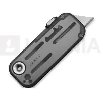 The James Brand The Palmer Clear, Charcoal, Electric Green Lanyard KN126208-00 utility knife