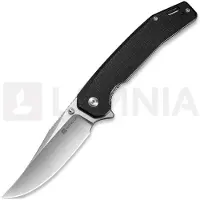 SENCUT Vornix S25038-2 Satin 9Cr18MoV, Black Micarta, pocket knife