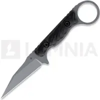 Toor Jank Shank W veitsi, Black G-10, Gray Gun-Kote