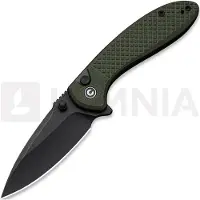 CIVIVI Faeger C24031-2 Blackwashed 14C28N, Milled OD Green G10, pocket knife