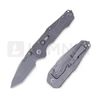 RealSteel Evolution Tanto kääntöveitsi, Grey Stonewash, Titanium