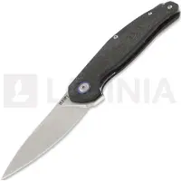 MKM-Maniago Knife Makers Goccia kääntöveitsi, carbon fiber