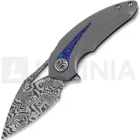 Bestech Nuke kääntöveitsi, Damasteel