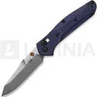 Benchmade Mini Osborne M390 kääntöveitsi, Denim Micarta