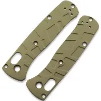 Lex Custom International Benchmade Mini Bugout - Turtle Green Gold kahvapalat