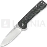QSP Knife Hawk Linerlock Black Micarta kääntöveitsi