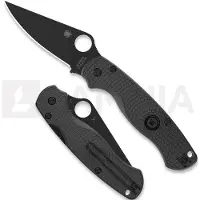 Spyderco Para Military 2 Black Lightweight Black Blade kääntöveitsi