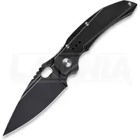 Bestech Exploit - Blackwash - Titanium kääntöveitsi, musta