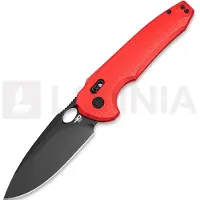 Bestech Noctar - Blackwash - G10 kääntöveitsi, punainen