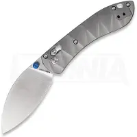 Vosteed Mini Nightshade - Satin - Titanium kääntöveitsi, harmaa