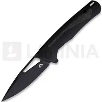 CMB Made Knives Spear Framelock CF kääntöveitsi, musta