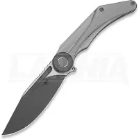 Bestech Seraph - Beadblast + Satin - Titanium kääntöveitsi