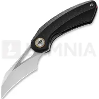 Bestech Bihai - Stonewash + Satin - G10, musta