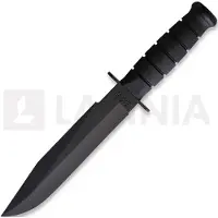 Ka-Bar Fighter 1269 Clippoint Black, fixed knife