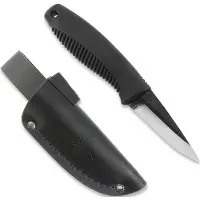 Peltonen Knives Pikkusissi M23 puukko, nahkatuppi