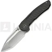 We Knife Micro Trogon WE24043-3 Satin Böhler M390, Tiger Stripe Pattern Flamed Titanium, pocket knife, Brian Brown design