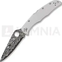 Spyderco Endura 4 Titanium Damascus kääntöveitsi