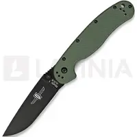 Ontario RAT-1 kääntöveitsi, vihreä/musta