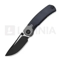 Kizer Cutlery Pioneer Drop Point kääntöveitsi, Blue Canyon Richlite & Titanium, PVD