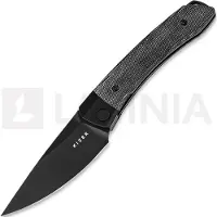 Kizer Cutlery Mini Momo kääntöveitsi, Micarta, musta