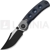 Kizer Cutlery Pioneer Clip Point ZX-FK03A2 Two Tone S35VN, Richlite Titanium Bolster, pocket knife