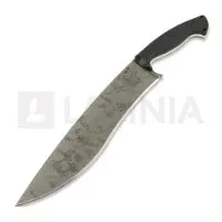 Work Tuff Gear Mad Dog veitsi, hand rub APO, black smooth G10