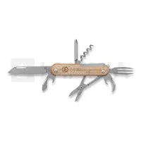 Mercury Duca 7 - Elmax - Natural Canvas Micarta kääntöveitsi