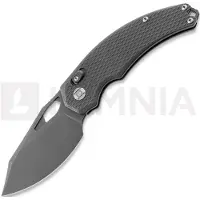 Kunwu Knives X-Padre - Stonewashed - Titanium kääntöveitsi, Diamond Texture