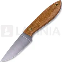 Brisa Bobtail 80 Kydex puukko, mustard micarta