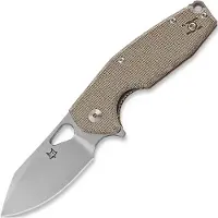 Fox knives Yaru Micarta Linerlock kääntöveitsi, Natural