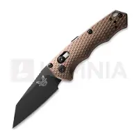Benchmade Auto Full Immunity kääntöveitsi, flat dark earth aluminum