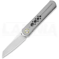 Kizer Cutlery Feist 2 X Series Reverse Tanto kääntöveitsi, Gray Titanium, Stonewash