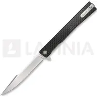 Ocaso Solstice 9HFS, S35VN Harpoon Satin Carbon, pocket knife
