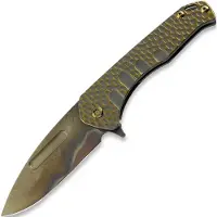 Medford Preatorian Slim Flipper S35VN Vulcan DP "Cobblestone" kääntöveitsi