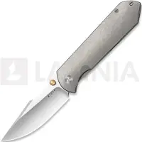 Kizer Cutlery Harpoon Fold Ki4784A1 Stonewashed Elmax, Titanium, pocket knife, Maverick Customs design