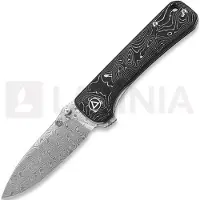 QSP Knife Hawk Damascus kääntöveitsi