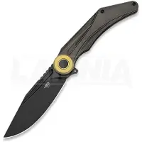 Bestech Seraph - Blackwash - Titanium kääntöveitsi, bronzed