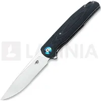 Bestech Ascot - Satin - G10 + CF kääntöveitsi, sininen