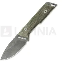 NN Knives Proto Wild Drop Point NC Milled veitsi, Green Micarta