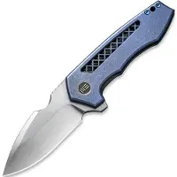 We Knife Harpen Framelock Blue