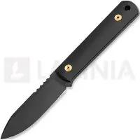 Böker Germany BFF Packlite 120751 Allblack Stargaze, fixed knife, Lucas Burnley design