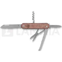 Mercury Duca 5 - Elmax - Red Burlap Micarta kääntöveitsi